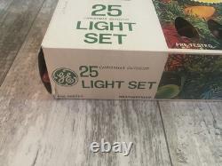 Lisez ! Deux ensembles de lumières de Noël General Electric 25 vintage