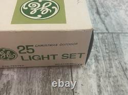 Lisez ! Deux ensembles de lumières de Noël General Electric 25 vintage