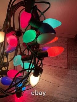 Lisez ! Deux ensembles de lumières de Noël General Electric 25 vintage