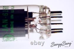 Lot 50 Vintage General Electric Jan 6197 / 6cl6 Tube Premium Bangybang Tubes