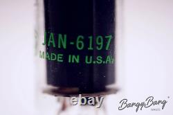 Lot 50 Vintage General Electric Jan 6197 / 6cl6 Tube Premium Bangybang Tubes