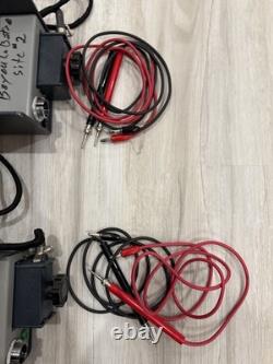 Lot de 2 transmetteurs de mesure General Electric vintage haute sensibilité, d'occasion, surplus