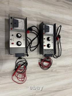 Lot de 2 transmetteurs de mesure General Electric vintage haute sensibilité, d'occasion, surplus