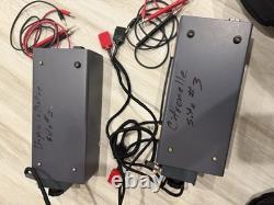 Lot de 2 transmetteurs de mesure General Electric vintage haute sensibilité, d'occasion, surplus