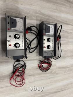 Lot de 2 transmetteurs de mesure General Electric vintage haute sensibilité, d'occasion, surplus