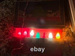 Lumières de Noël Mazda Vintage Antiques Peerless General Electric des années 1930 - Boîte de travail