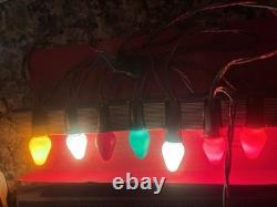 Lumières de Noël Mazda Vintage Antiques Peerless General Electric des années 1930 - Boîte de travail