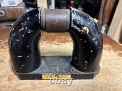 MAGNETRON MAGNET MILITAIRE DE GENERAL ELECTRIC DE L'ÉPOQUE WWII YOKE DE RADAR ANTIQUE