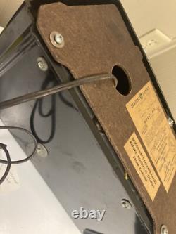 MCM VTG General Electric GE AM Radio à Tubes en Bakélite Modèle # 412 Art Déco PROP