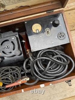 Machine à rayons X portable General Electric modèle F, style Seconde Guerre mondiale, vintage 1935