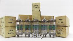 Manche De N. O. S Testé Vintage 1968 General Electric Jan-5751 Tubes Militaires