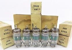 Manche De N. O. S Testé Vintage 1968 General Electric Jan-5751 Tubes Militaires