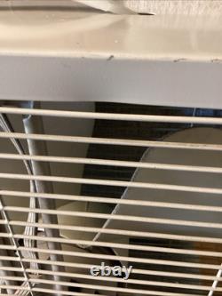 Mcm GE Ventilateur en Métal Vintage Boîte General Electric 3 Vitesses 5 Lames Années 1950 30