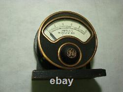 Mètre D'amplificateur DC De Panneau Industriel Électrique Général Vintage
