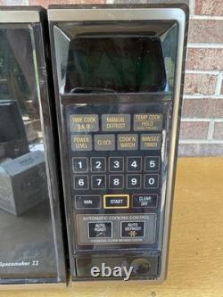 Micro-ondes Vintage 1989 General Electric GE Spacemaker II JEM31H002 FONCTIONNE