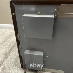 Micro-ondes général électrique vintage en bois J ET106 0A2 années 1980 testé et fonctionnel