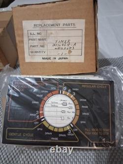 Minuterie d'assemblage WH12X0713 pour machine à laver General Electric NOS vintage avec panneau avant