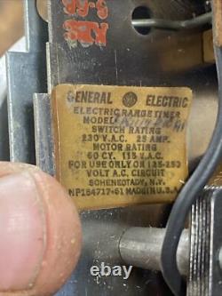 Minuterie de cuisinière vintage Général Électrique NOS Général Électrique AST Wb19x18