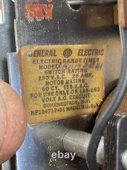 Minuterie de cuisinière vintage Général Électrique NOS Général Électrique AST Wb19x18