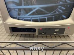 Moniteur CRT Général Électrique Vintage 12 avec Système de Sécurité Domestique CCTV 2 Caméras N&B CRT