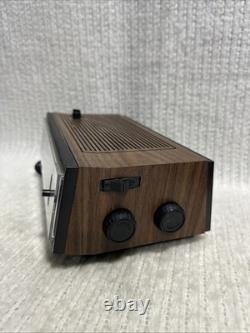 Montre Flip Vintage GE General Electric 7-4410C Radio AM FM État MINT