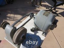 Moteur à courant alternatif General Electric modèle 26136 1/4 HP vintage, en état de marche, voir vidéo