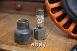 Moteur de ventilateur de plafond General Electric antique - Restauration de pièces vintage en fonte