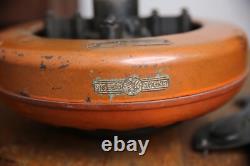 Moteur de ventilateur de plafond général électrique antique, restauration de pièces vintage en fonte