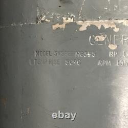 Moteur vintage General Electric modèle 5KSP21 HG355, puissance 1/10 ch, non testé