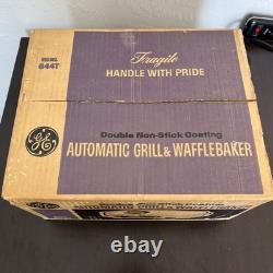 NEUF DANS LA BOÎTE ? Gaufrier GE G44T VINTAGE DES ANNÉES 1970 FABRIQUÉ AUX ÉTATS-UNIS