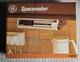 Nouveau Radio De Cuisine Am/fm Vintage Ge Spacemaker Sous Armoire Avec Horloge 7-4212
