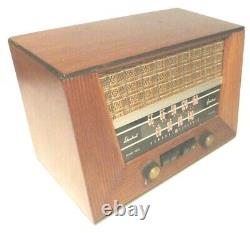Nouveau Travail Ge Electric Ge Ge General # 321 Radio De La Table De Bois Moderne Du MID Century