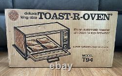 Nouveau four grille-pain Toast-R-Oven de luxe King Size T94 de General Electric (GE) Vintage