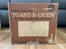 Nouveau four grille-pain Toast-R-Oven de luxe King Size T94 de General Electric (GE) Vintage