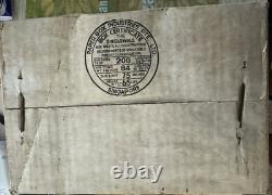 Nouveau réveil radio AM vintage General Electric modèle 7-4725A fonctionnel des années 60