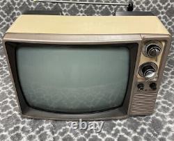'OEUVRES DU JEU VIDÉO Vintage Rare Rétro TV General Electric Noir & Blanc 12 Nostalgiques'