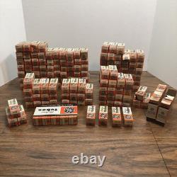 PIÈCES Non testées 160+ Tubes électroniques vintage General Electric GE Assortiment LOT