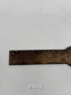 PLAQUE SIGNE EMBLÈME MACHINE EN LAITON ÉQUIPEMENT GE GENERAL ELECTRIC 12 ANCIEN