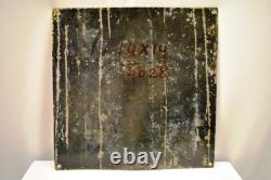 Panneau de signalisation en émail porcelaine des lampes Osram vintage La General Electric Co Collec2