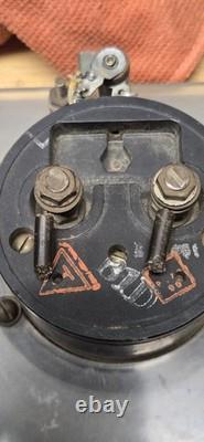 Panneau de test AC/DC General Electric vintage avec jauges, laboratoire industriel steampunk