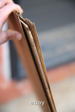 Panneau en bois vintage General Electric équipement électrique téléphones moteurs etc.