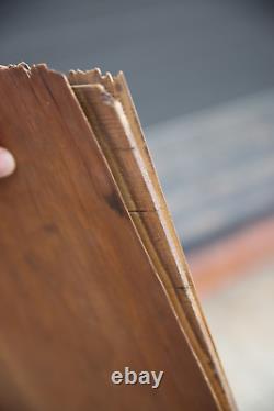 Panneau en bois vintage General Electric équipement électrique téléphones moteurs etc.