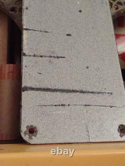 Panneau en porcelaine et métal vintage rare du revendeur Ge Radio Tv - Service de réparation de tubes