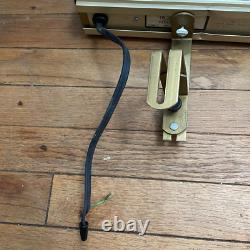 Panneau lumineux vintage General Electric GE Lighting Center à deux faces 48x4.5x2.5