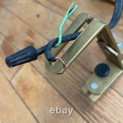 Panneau lumineux vintage General Electric GE Lighting Center à deux faces 48x4.5x2.5