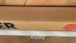 Panneau lumineux vintage General Electric GE Lighting Center à deux faces 48x4.5x2.5