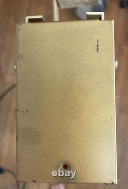 Panneau lumineux vintage General Electric GE Lighting Center à deux faces 48x4.5x2.5