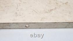 Panneau publicitaire en métal des fours à micro-ondes vintage de General Electric avec ledge en bas