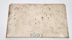 Panneau publicitaire en métal des fours à micro-ondes vintage de General Electric avec ledge en bas