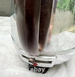 Percolateur à café vintage General Electric GE 33P30 fabriqué aux États-Unis, 1950, style moderne du milieu du siècle, FONCTIONNE
